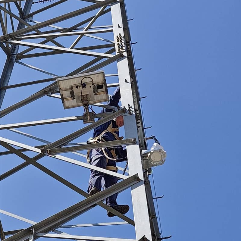 2026.01.15 輸電線路圖像視頻監(jiān)測裝置（雙光球機） 設(shè)備安裝案例